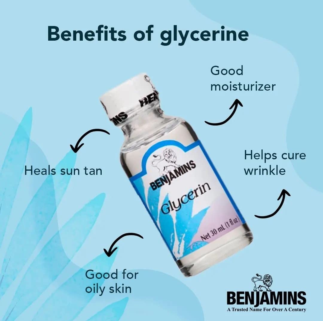 Benjamins Glycerin, 30ml (1 Fl Oz) Beauty & Personal Care Benjamins