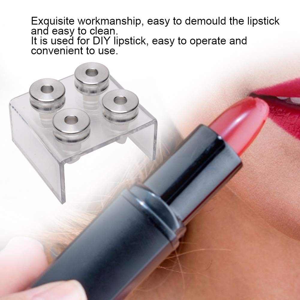 YUYTE 9mm Beak Type DIY Lipstick Sample Lip Balm Manufacturing Lipstick Making Tool Accessories (02) Beauty & Personal Care YUYTE