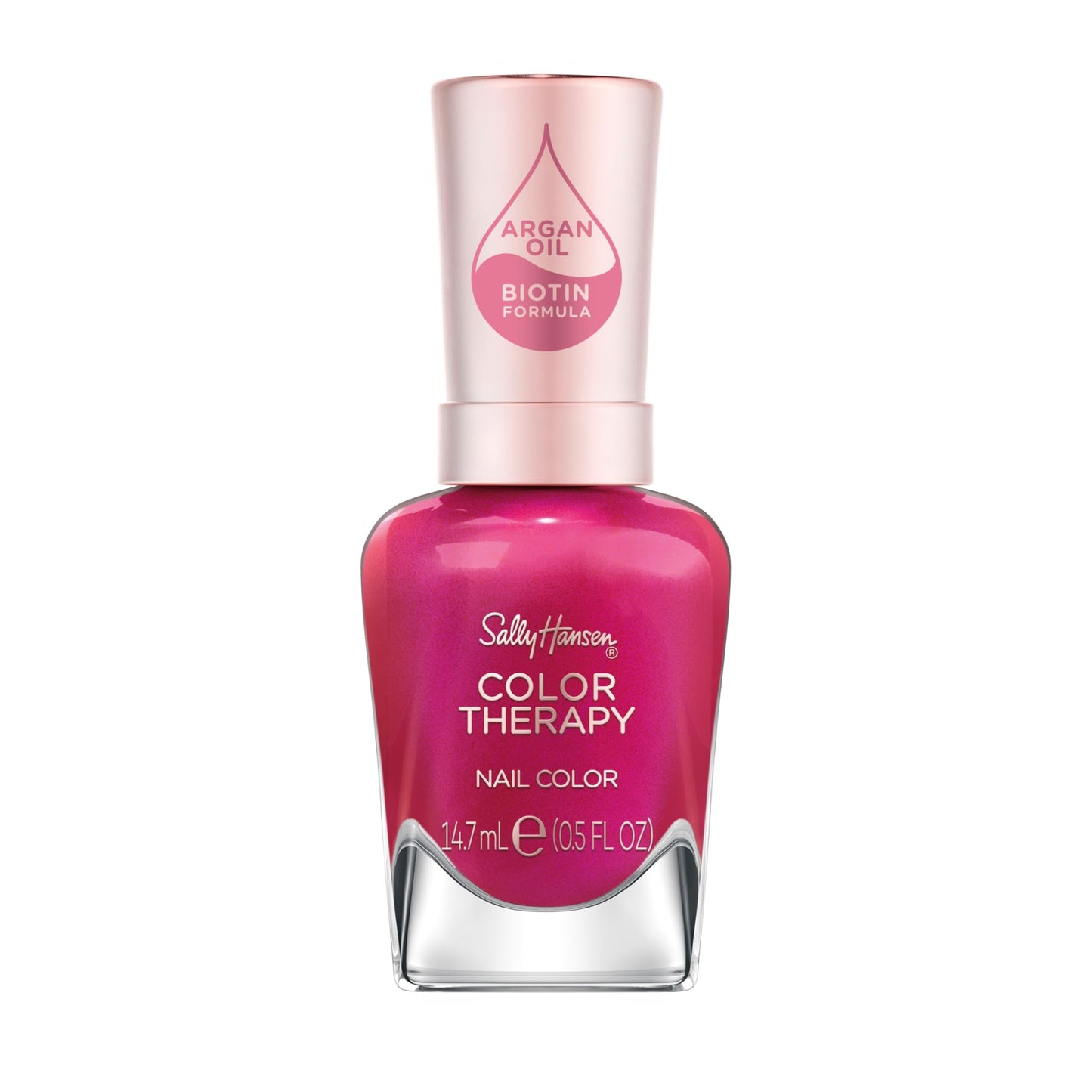 Sally Hansen Color Therapy Nail Polish, Rosy Glow, Pack of 1 Beauty & Personal Care Sally Hansen