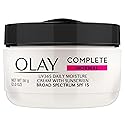 Olay Complete All Day UV Moisture Cream, Normal - 2 oz - 2 pk Beauty & Personal Care Olay