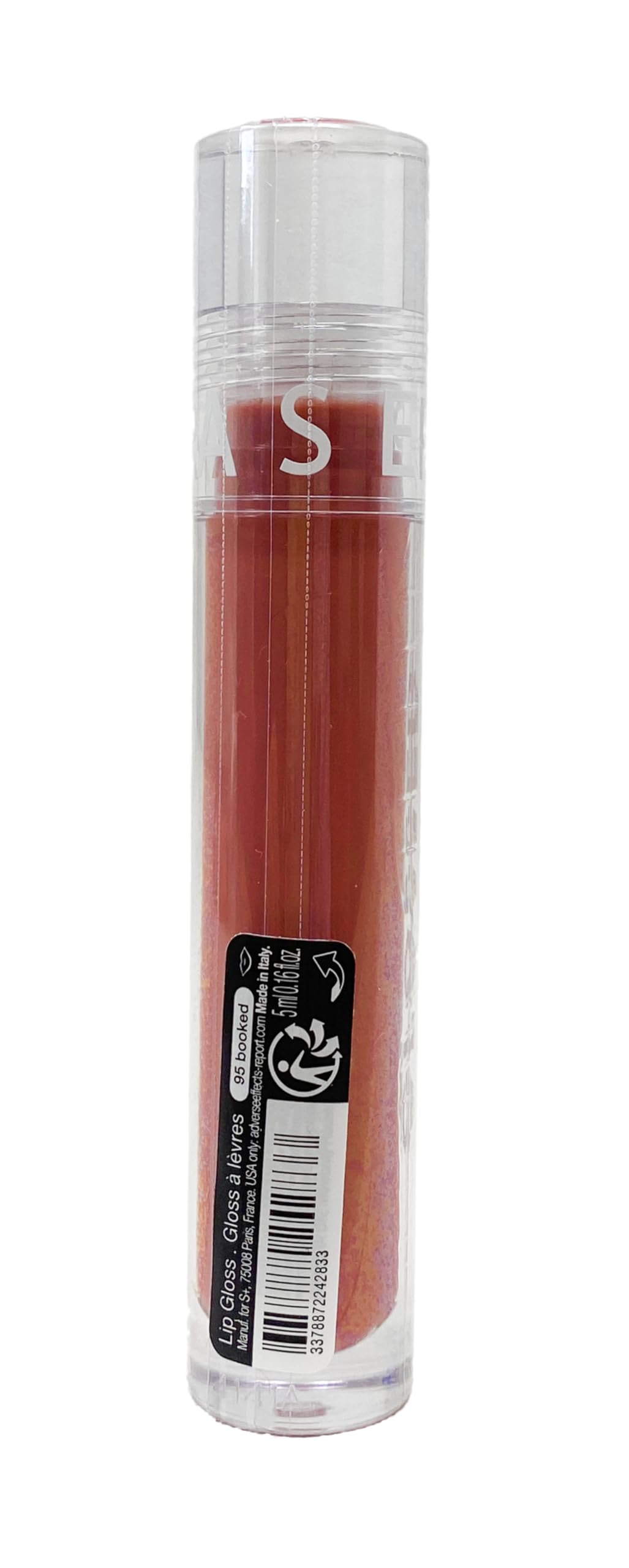 SEPHORA Collection Glossed Lip Gloss - 95 Booked (rosy brown) 0.16 oz / 5 mL Beauty & Personal Care SEPHORA