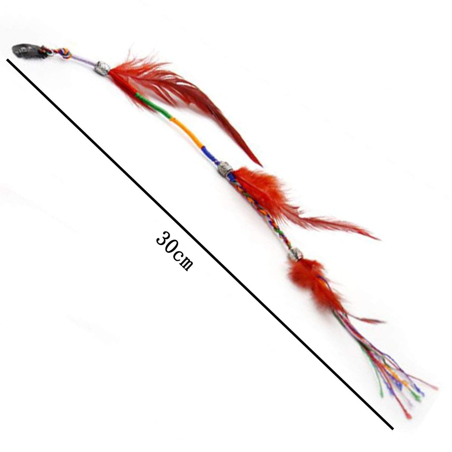6 Pcs Hair Feather Clip in Handmade Boho Hippie Feather Clip Pirate Hair Accessories Halloween Hair Accessories Clips Festival Accessories for Girls Beauty & Personal Care TAORANJU