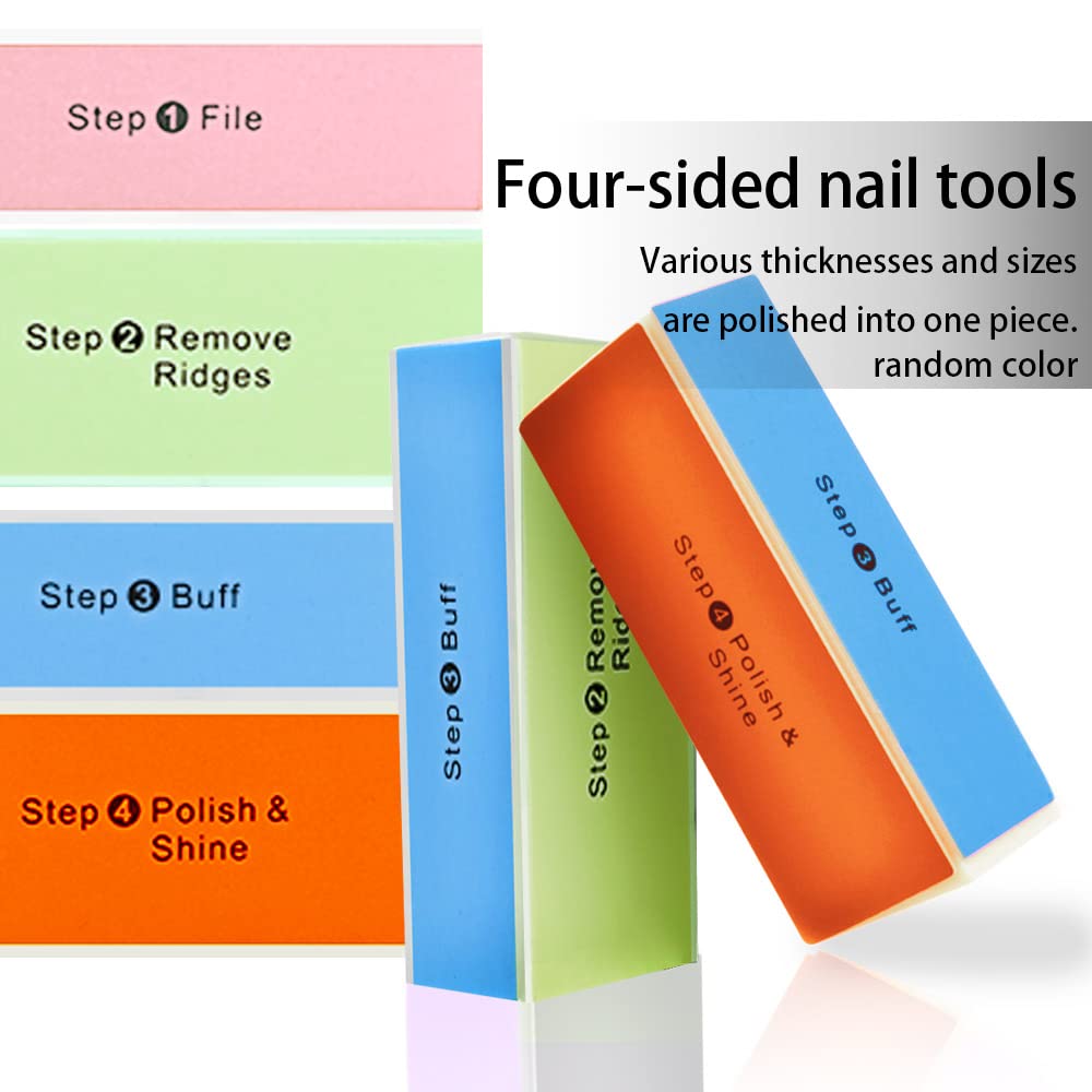 4 Way Shiny Block / 4 Step Buffing Block Shine Nail Buffer Beauty & Personal Care Soft 'N Style
