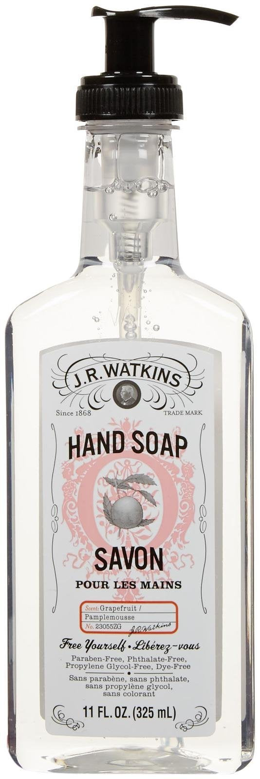 J. R. Watkins Liquid Hand Soap - Grapefruit - 11 oz Beauty & Personal Care J.R. Watkins