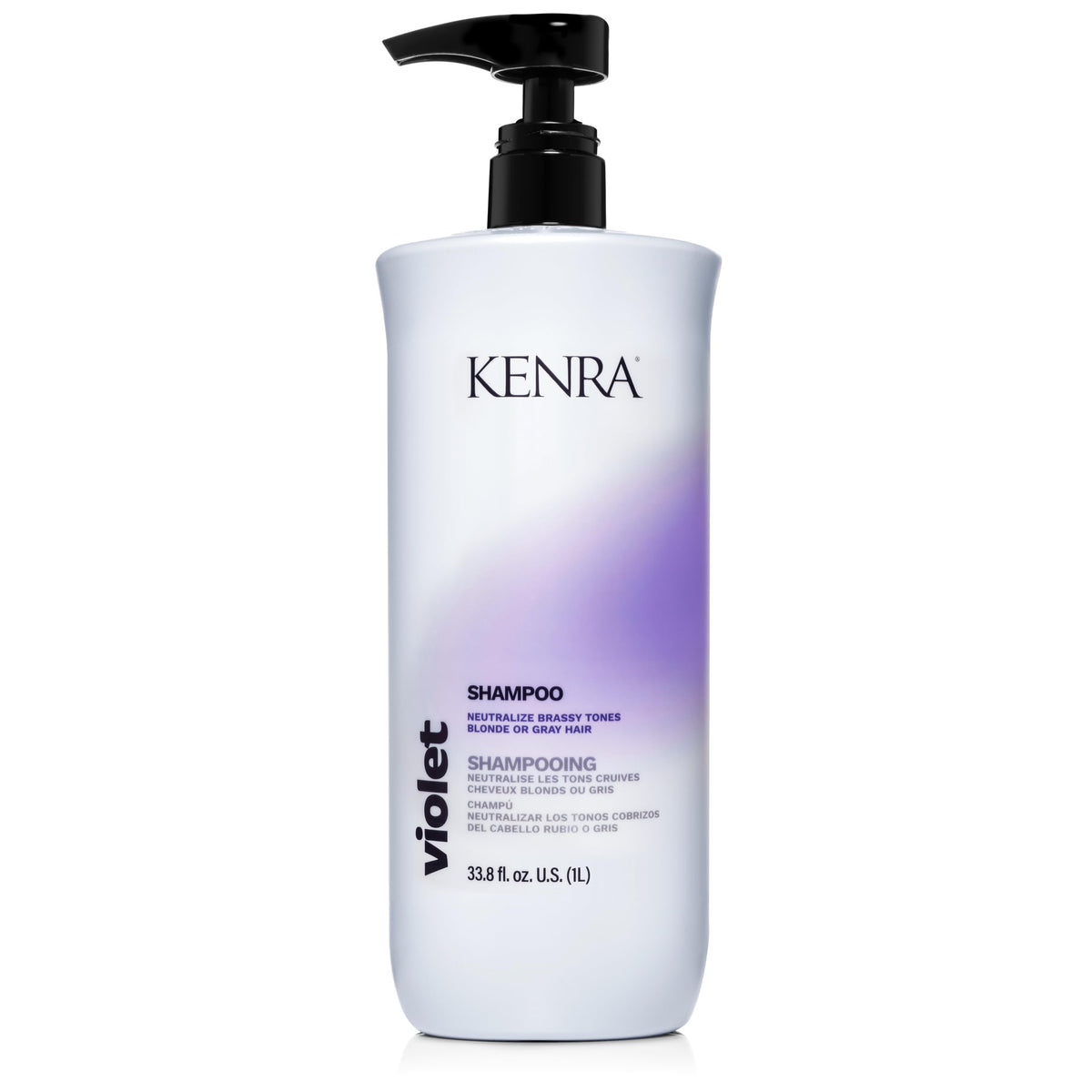 Kenra Violet Shampoo | Eliminates Brassy Tones | Purple Pigment + Deposit | Neutralizes Yellow | Moisturizes Processed Hair | Enhances Vibrancy