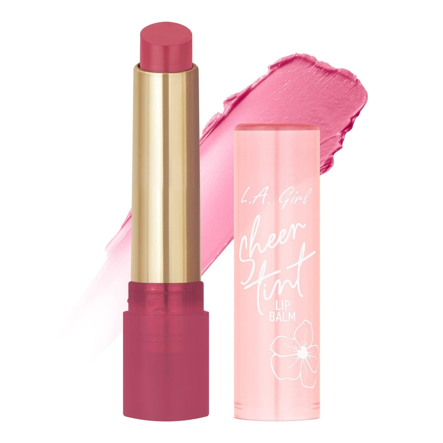 L.A. Girl Sheer Tint Lip Balm, Sheer Rose GLC603 Beauty & Personal Care L.A. Girl