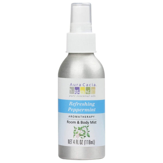 Aura Cacia Aroma Mist Rfrshng Ppprmnt Beauty & Personal Care Aura Cacia