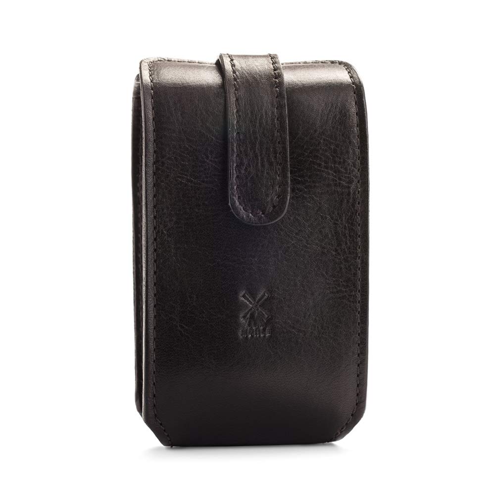 MÜHLE TRAVEL Leather Travel Razor & Shaving Brush Hand-Made Case Beauty and Personal Care MÜHLE