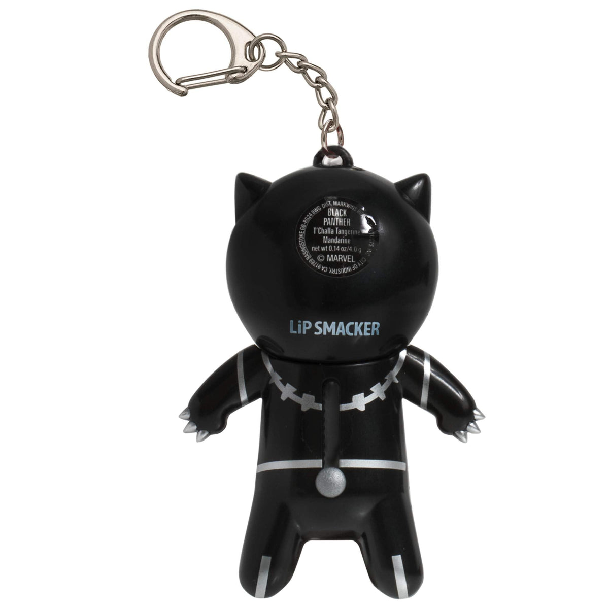 Lip Smacker Marvel Lip Balm Keychain, Clear & Glossy, Fun & Giftable, Cruelty Free - Black Panther Beauty & Personal Care Lip Smacker