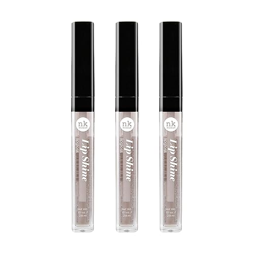 NICKA K NEW YORK Lipshine, Cosmetics, vibrant colors, bright colors, shining lips, lip shine, long lasting (AMZ250) Beauty & Personal Care NICKA K NEW YORK