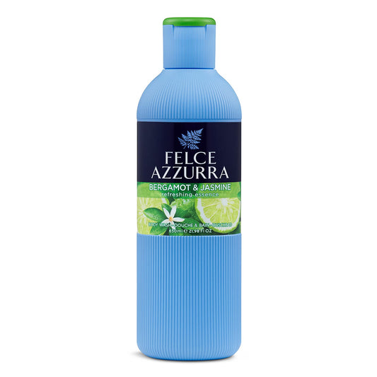 Felce Azzurra Bergamot And Jasmine - Refreshing Essence Body Wash - Enriched By Hints Of Amber And Cinnamon - Intense And Regenerating Fragrance Beauty & Personal Care Felce Azzurra