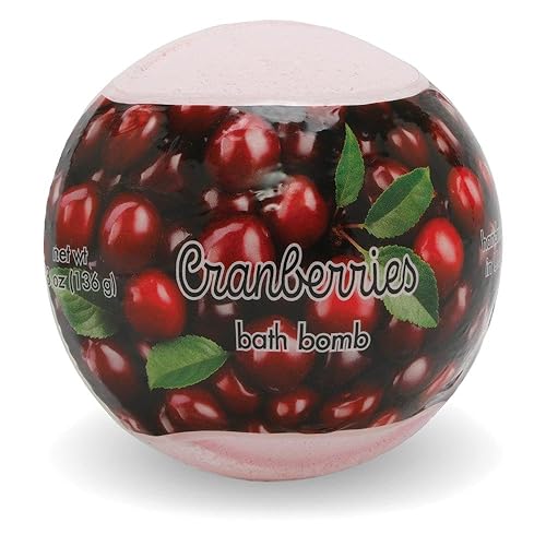 Primal Elements Cranberries Bath Bomb, 4.8 Ounce Beauty & Personal Care Primal Elements