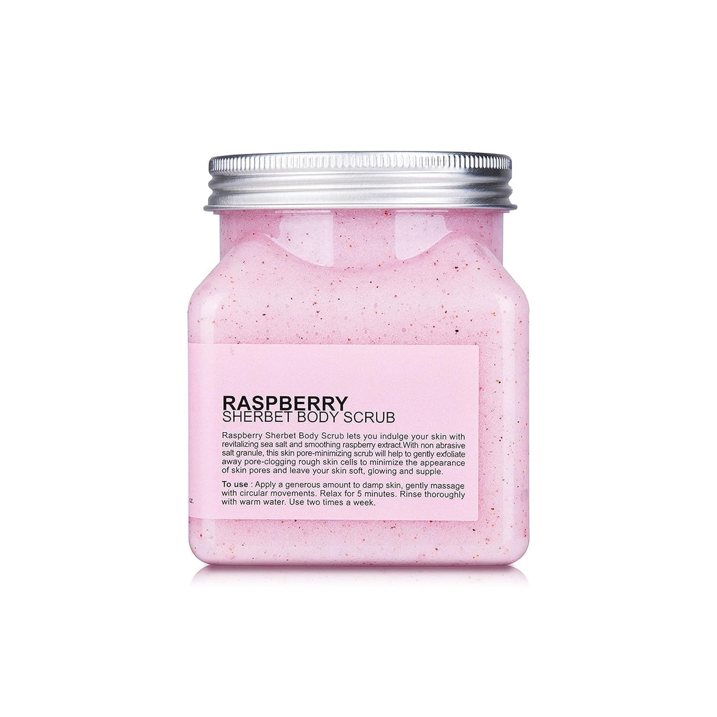 SCENTIO RASPBERRY PORE MINIMIZING SHERBET SCRUB 350 ML. Beauty & Personal Care SCENTIO