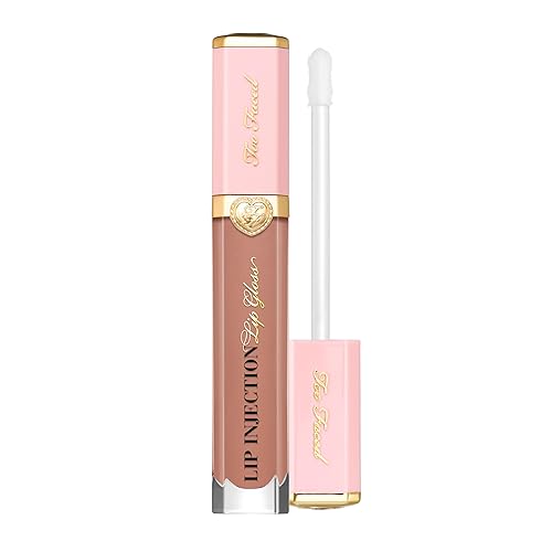 Too Faced Lip Injection Power Plumping Lip Gloss | Hydrating, High-Shine Gloss | Vitamins A + E | 0.22 Fl Oz, Soulmate Beauty & Personal Care Too Faced