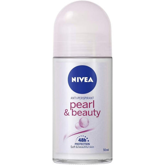 Nivea Pearl & Beauty Roll On Deodorant 50mL Beauty and Personal Care NIVEA