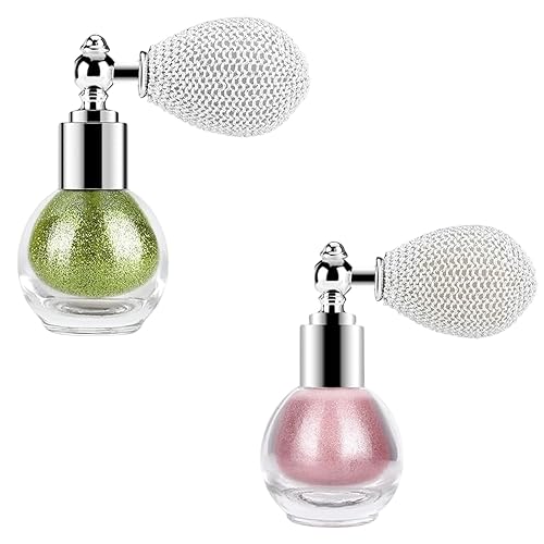Glitter Powder Spray, Loose Shimmer Powder, Highlighter Spray Makeup for Face Body Hair, Lasting Glitter Hairspray, Cosmetic Sparkling Body Makeup Beauty & Personal Care Shunrenful