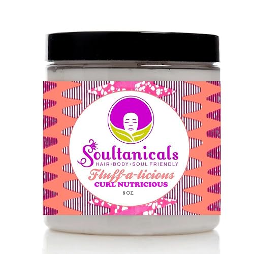 Soultanicals Fluff-a-licious Curl Nutricious, 8 Oz Beauty & Personal Care Soultanicals