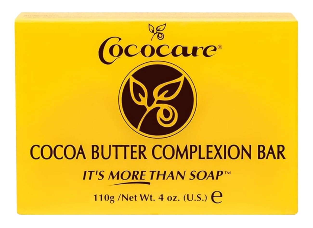 (VALUE PACK OF 6) COCOCARE COCOA BUTTER COMPLEXION BAR SOAP 4oz Beauty & Personal Care COCOCARE