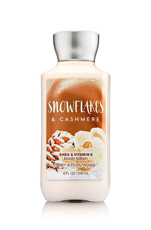 Bath and Body Works Snowflakes and Cashmere Body Lotion 8 Ounce Holiday 2016 Beauty & Personal Care Bath & Body Works