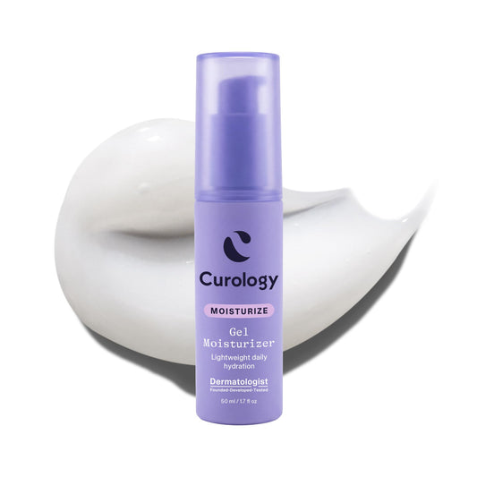 Curology Gel Face Moisturizer, Daily Face Lotion with Hyaluronic Acid, for Oily, Dry or Sensitive Skin, 1.7 fl oz Beauty and Personal Care Curology Default Title