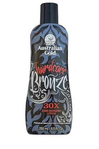 Australian Gold Hardcore Black Bronze 30X Bronzer Tanning Lotion Dark Bronzing Beauty & Personal Care GADGETWIZ