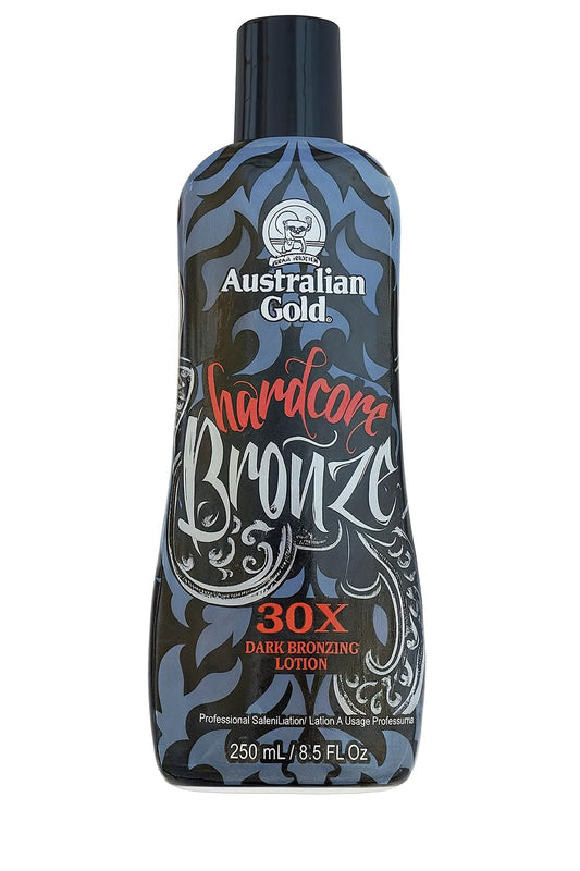 Australian Gold Hardcore Black Bronze 30X Bronzer Tanning Lotion Dark Bronzing Beauty & Personal Care GADGETWIZ