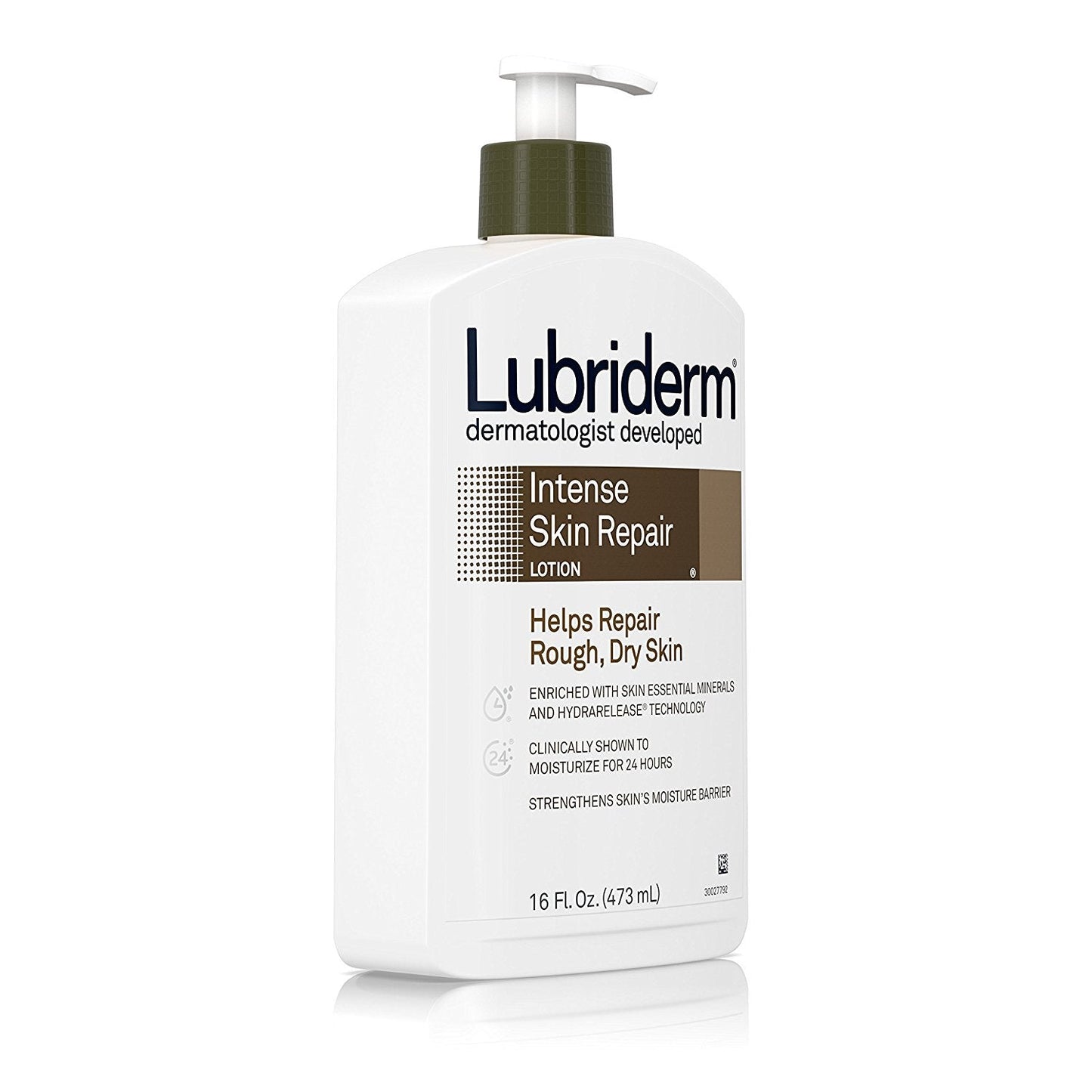 Lubriderm Intense Dry Skin Repair Lotion for Relief of Rough, Dry Skin, Fast Absorbing, 16 fl. Oz (Pack of 6) Beauty & Personal Care Lubriderm