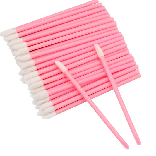 G2PLUS 200PCS Lip Gloss Applicators, Disposable Lip Brushes, Lipstick Gloss Wands Applicator Perfect Makeup Tool Kits (Pink) Beauty & Personal Care G2PLUS