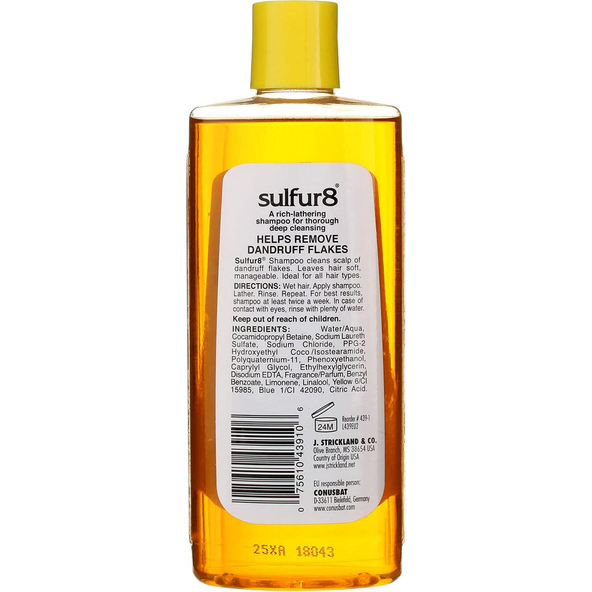 Sulfur8 Deep Clean Shampoo 7 Ounce (Pack of 8)
