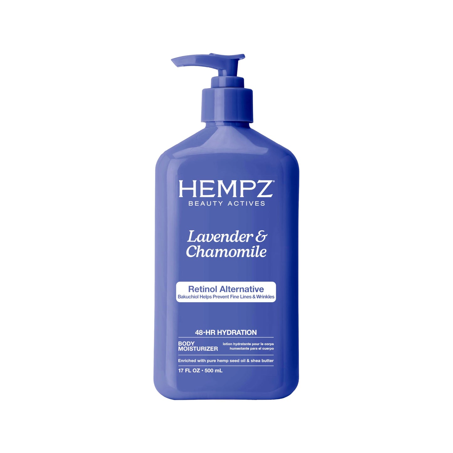 Hempz Body Lotion - Lavender & Chamomile Herbal Limited Edition Daily Moisturizing Cream, Shea Butter, Aloe, Lavender Extract Body Moisturizer - Skin Beauty & Personal Care Hempz