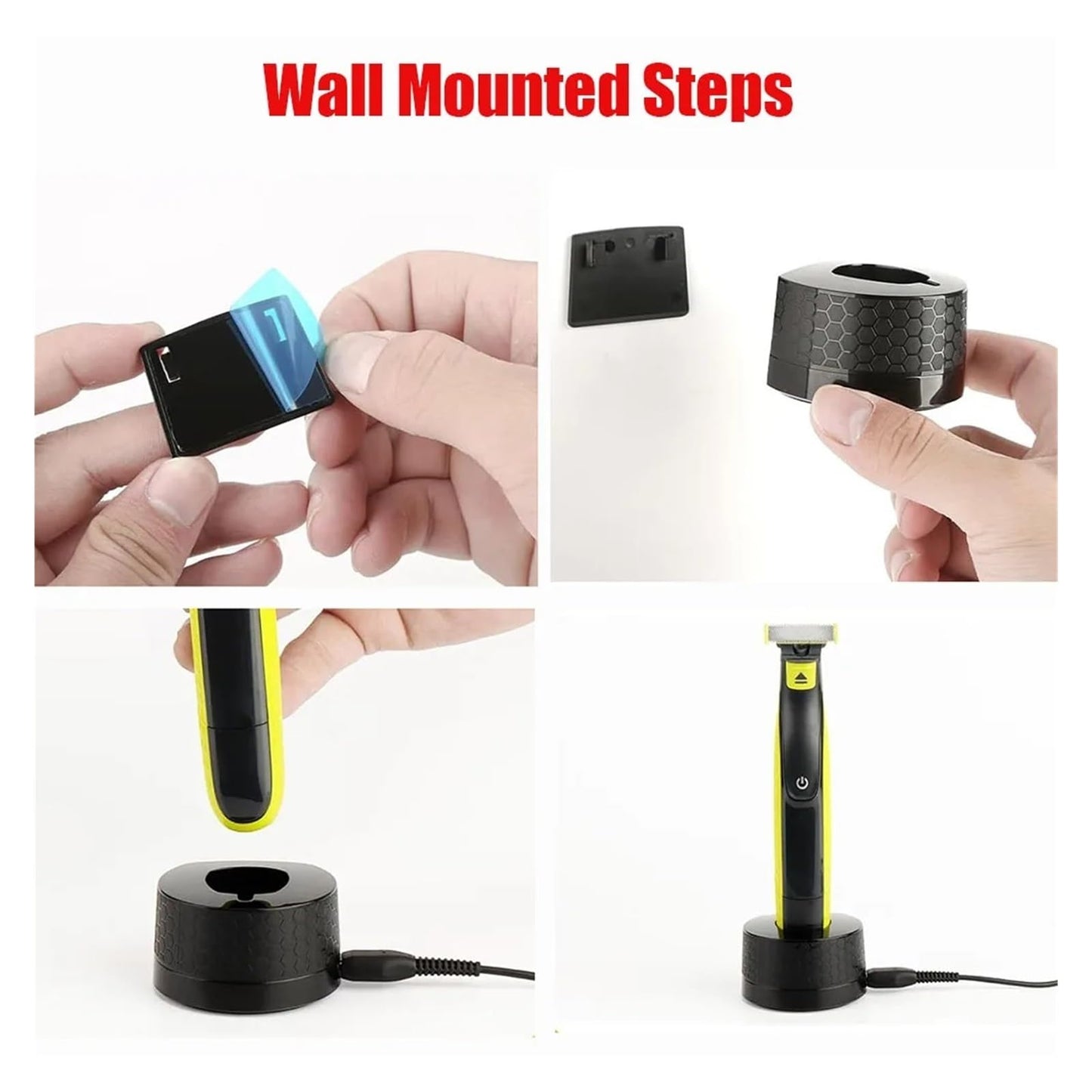 Charging Stand Base For One Blade QP2520 QP2530 QP2620 QP2630 Shavers Charger Beauty and Personal Care JVSLOIPJE
