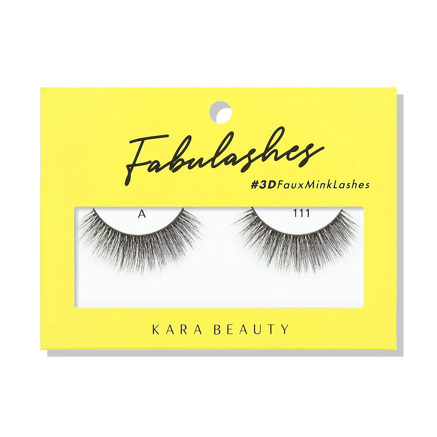 KARA BEAUTY 3D Faux Mink Strip Lashes - Reusable False Eyelashes - Lightweight, Beginner-Friendly Eye Lashes for Special Occasion, Wedding, Prom Beauty & Personal Care Kara Beauty