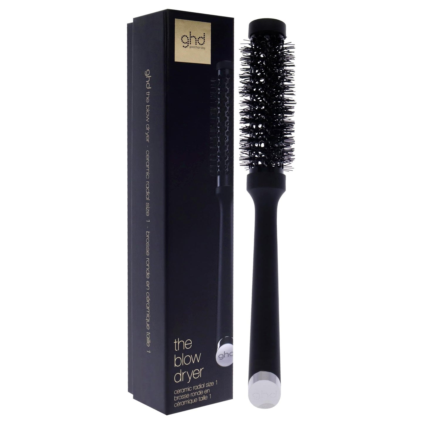 ghd Ceramic Vented Round Brush - 1.1 inch Barrel, 25mm Barrel, Size 1 Beauty & Personal Care ghd