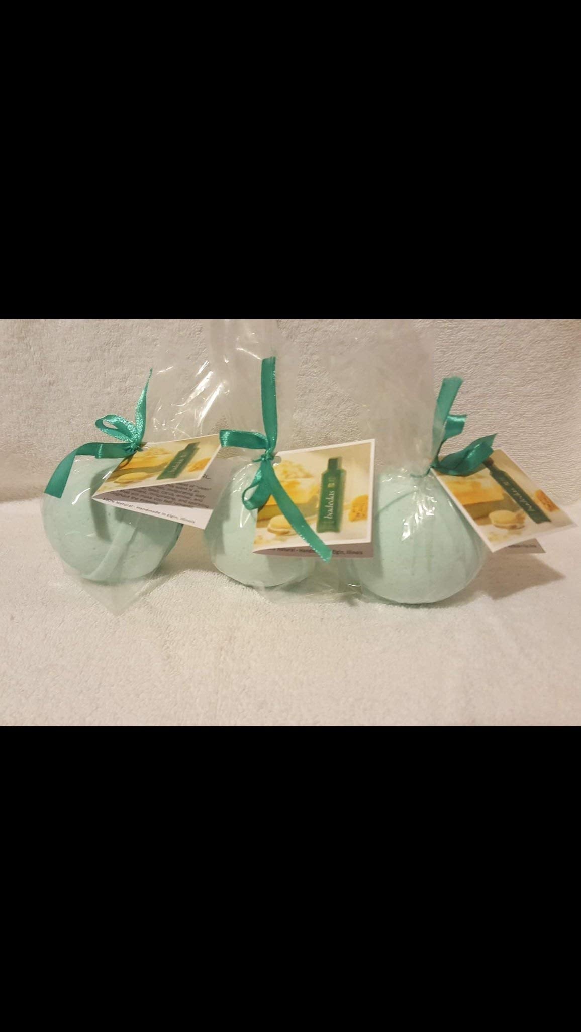 Spa Pure ISSEYMIYAKE Bath Bombs - 3 XL Fizzies, Ultra-Moisturizing, Natural, Organic, Made with Shea, Mango and Cocoa Butter Beauty & Personal Care Spa Pure