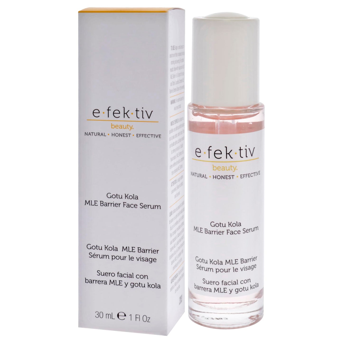 e.fek.tiv Beauty Gotu Kola MLE Barrier Face Serum - Korean Serum For Face With Hyaluronic Acid, Niacinamide - Collagen Booster - Anti-Aging Korean Beauty & Personal Care e.fek.tiv beauty