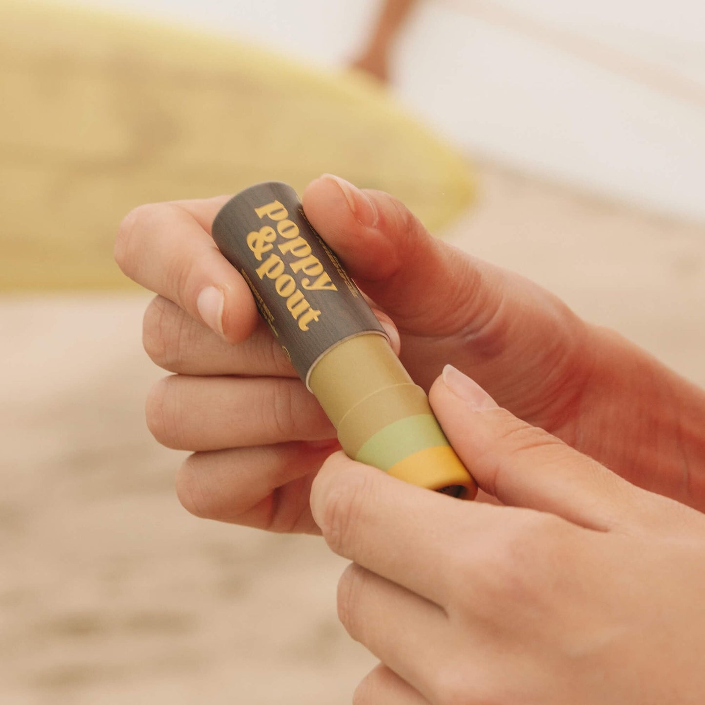 Poppy & Pout Midnight Mint Jumbo Lip Balm - All Natural Lip Balms & Moisturizers - Hydrates with Beeswax, Vitamin E, Organic Coconut Oil Beauty and Personal Care Poppy & Pout