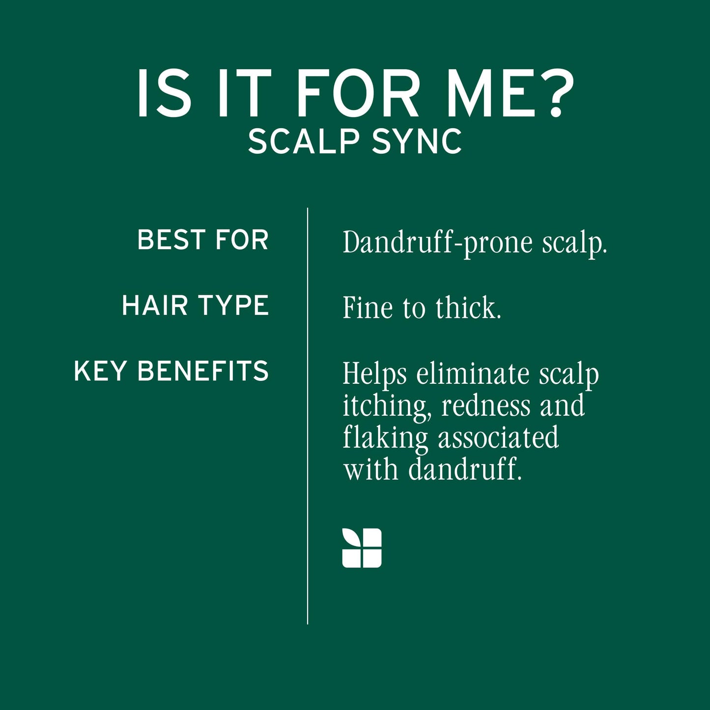 Biolage Scalp Sync Anti-Dandruff Shampoo - Controls Itchy Scalp, Deeply Cleanses Hair, Moisturizing Shampoo For Dandruff Relief, Vegan & Cruelty-Free Beauty & Personal Care Biolage