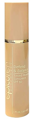 Epicuren Discovery Defend & Balance Tinted Mineral Sunscreen™ SPF 50 1 oz., 1 fl. oz. Beauty & Personal Care epicuren DISCOVERY