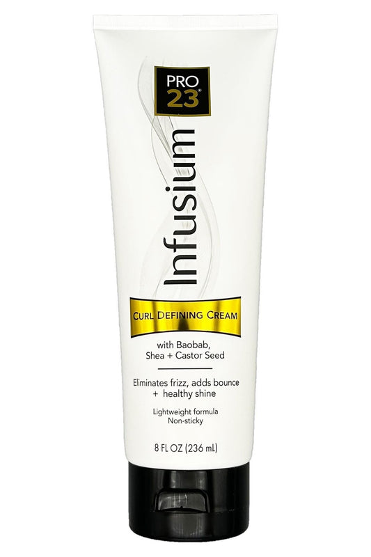 INFUSIUM 23 Curl Defining Hair Cream - Eliminates Frizz and Adds Bounce Shine 8oz., White Beauty & Personal Care INFUSIUM 23