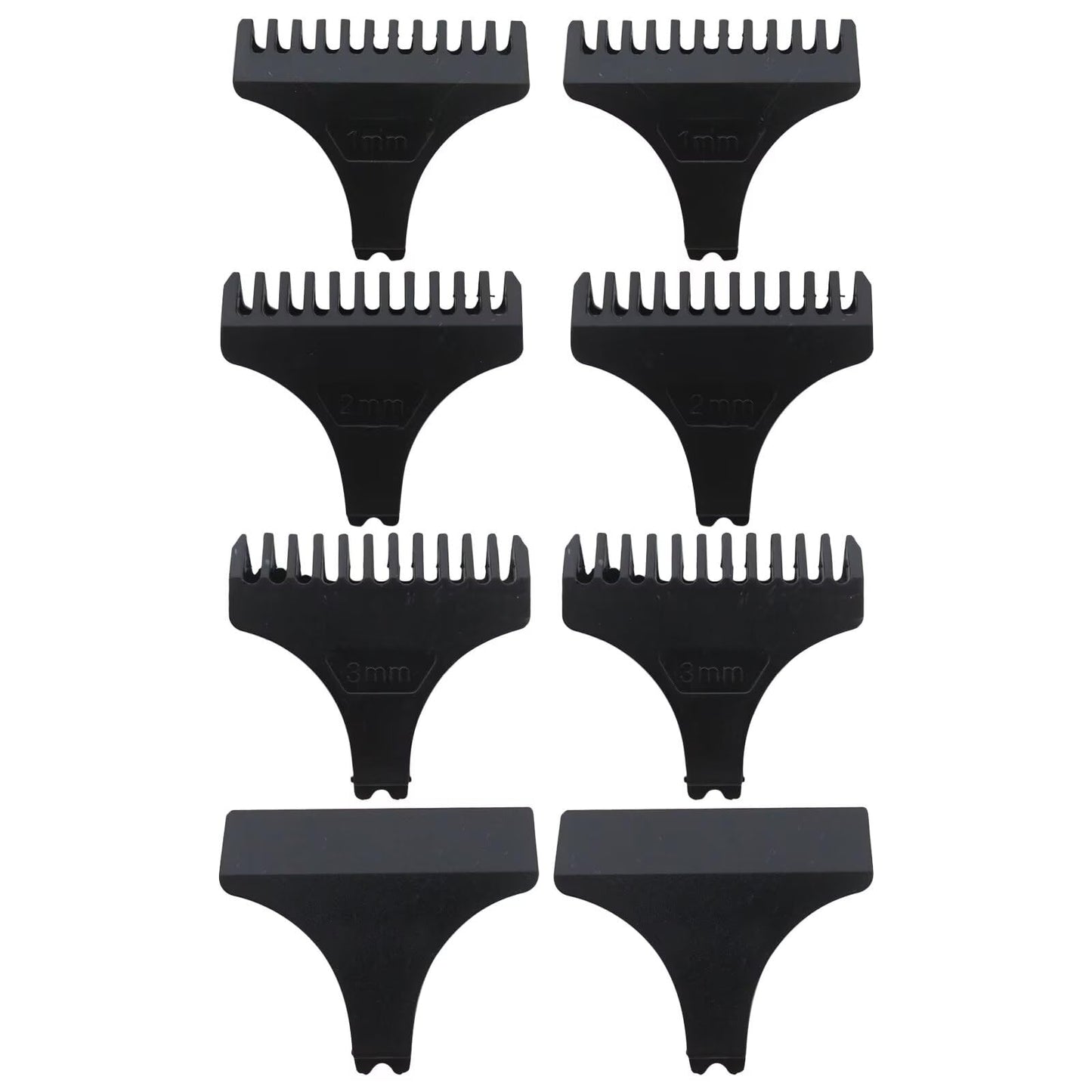 Misimain 8-Piece Safety Guard Set: 1/2/3mm Limit Combs + Scratch Protection Covers for 31mm/32mm T-Blade, for Detailer, for Electric Trimmer Beauty and Personal Care Misimain