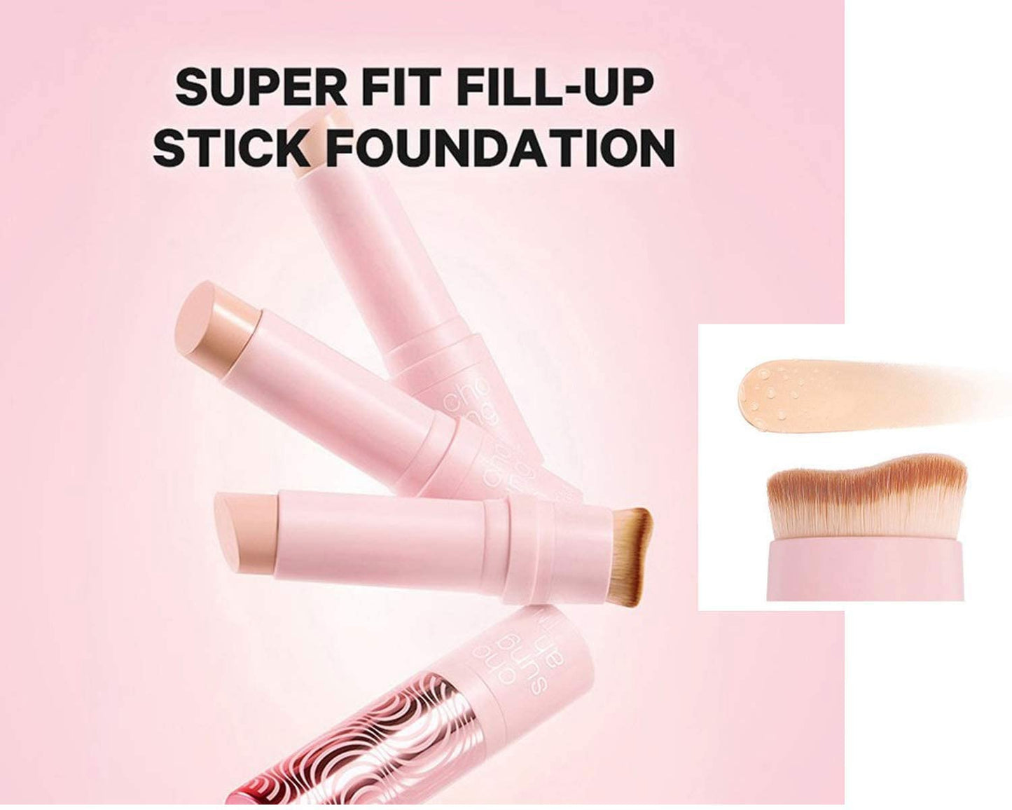 CHOSUNGAH Super Fit MEGA PROOF STICK FOUNDATION Light Beige,FILL-UP Stick Foundation SPF50+ PA++++/ 12g, Beauty & Personal Care CHOSUNGAH22