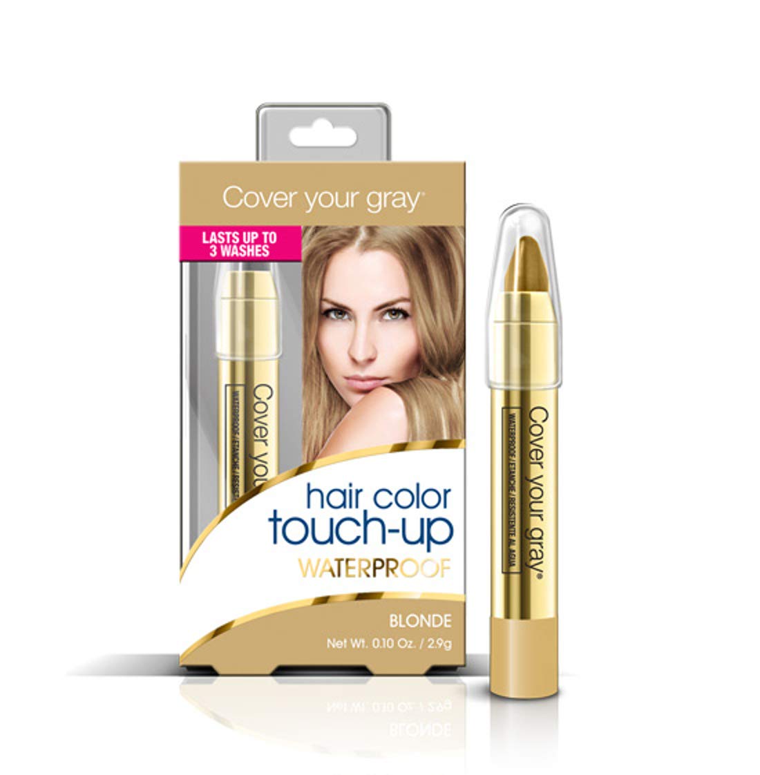 Cover Your Gray Waterproof Chubby Pencil, Light Brown/blonde, 1 Count Beauty & Personal Care Cover Your Gray