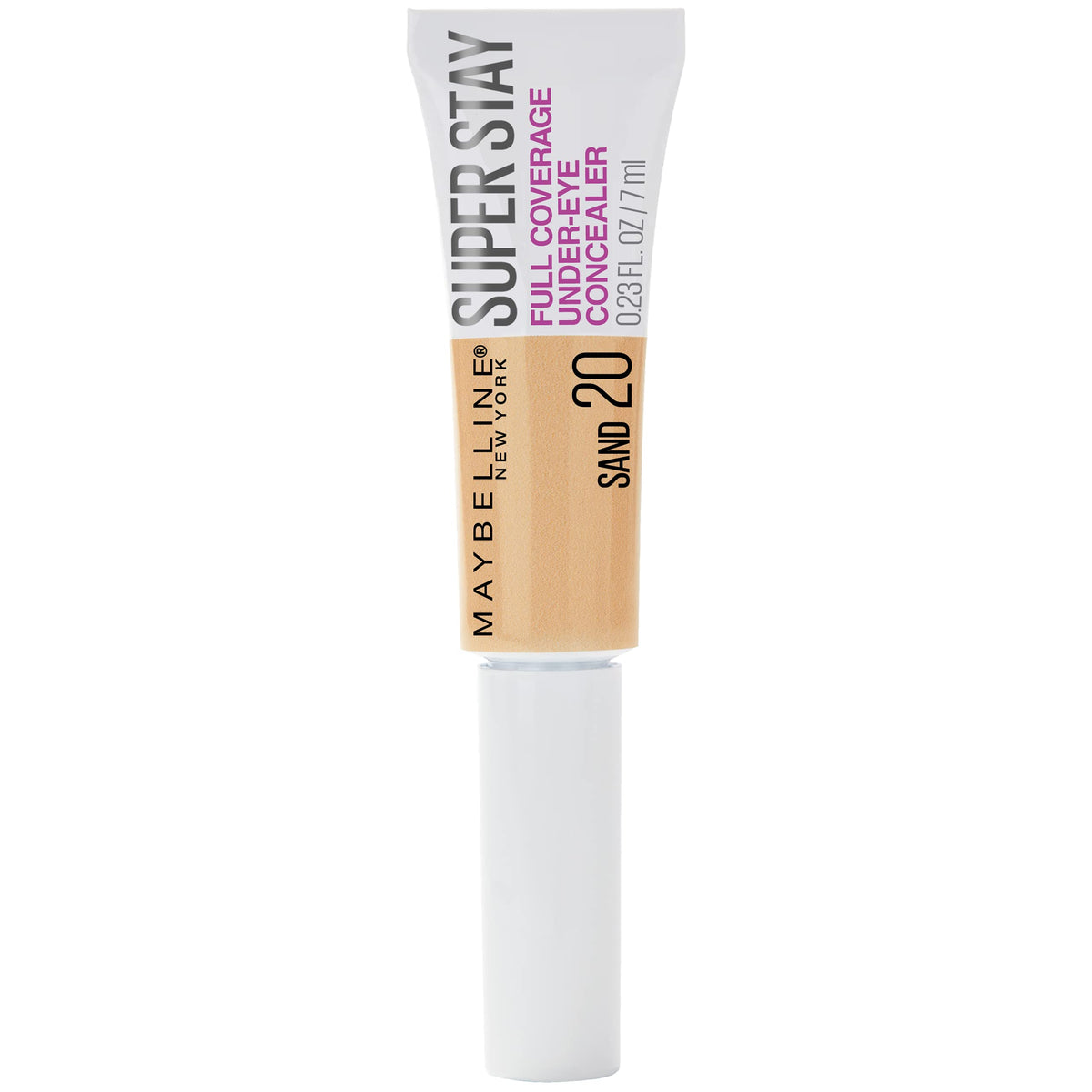 Maybelline New York Super Stay Super Stay Full Coverage, Brightening, Long Lasting, Under-eye Concealer Liquid Makeup Forup to 24H Wear, With Paddle