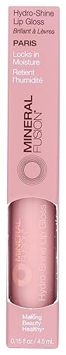 Mineral Fusion Hydro-Shine Lip Gloss, Paris, 0.15 Ounces Beauty & Personal Care Mineral Fusion