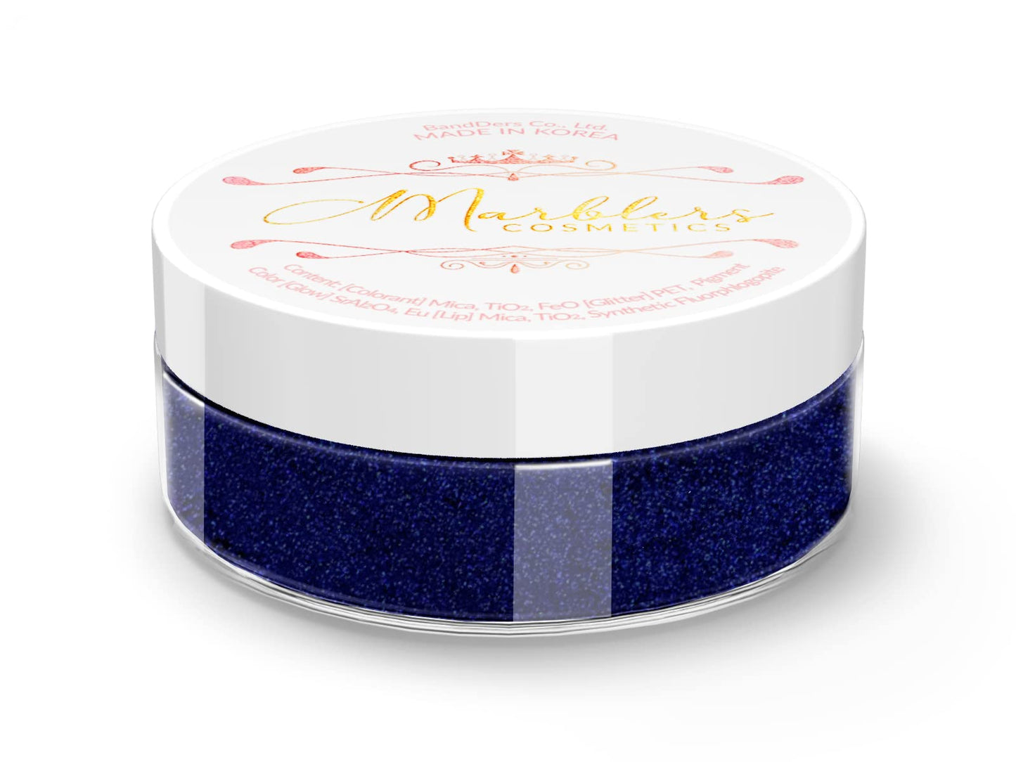 MARBLERS Fine Synthetic Mica Powder [Dark Sapphire] 0.11oz (3g) | Highly Pigmented | Non-Toxic, Vegan, Cruelty-Free | Lip Gloss, Lipstick, Bath Bomb Beauty & Personal Care MARBLERS