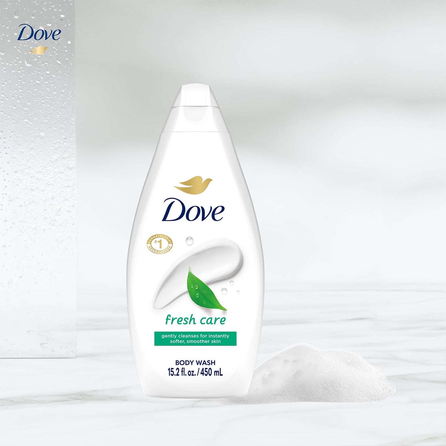 Dove Body Wash Fresh Care 2-Pack - Revitalizing & Moisturizing Cleanser for Smooth, Soft Skin, 15.2 Oz Ea Beauty & Personal Care Dove