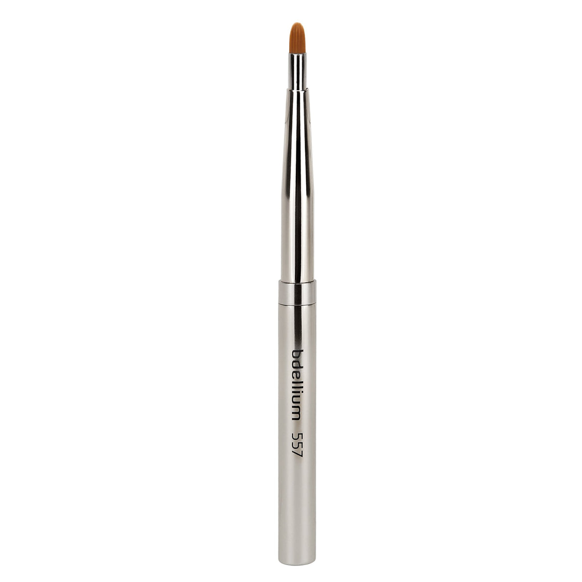 Bdellium Tools Professional Makeup Brush - Studio Series 557 Swivel Lip - With Soft Synthetic Fibers, For Defining Contours of the Lip (Yellow, 1pc)