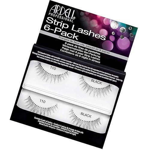 6 Pack Natural 110 Black Beauty & Personal Care Ardell
