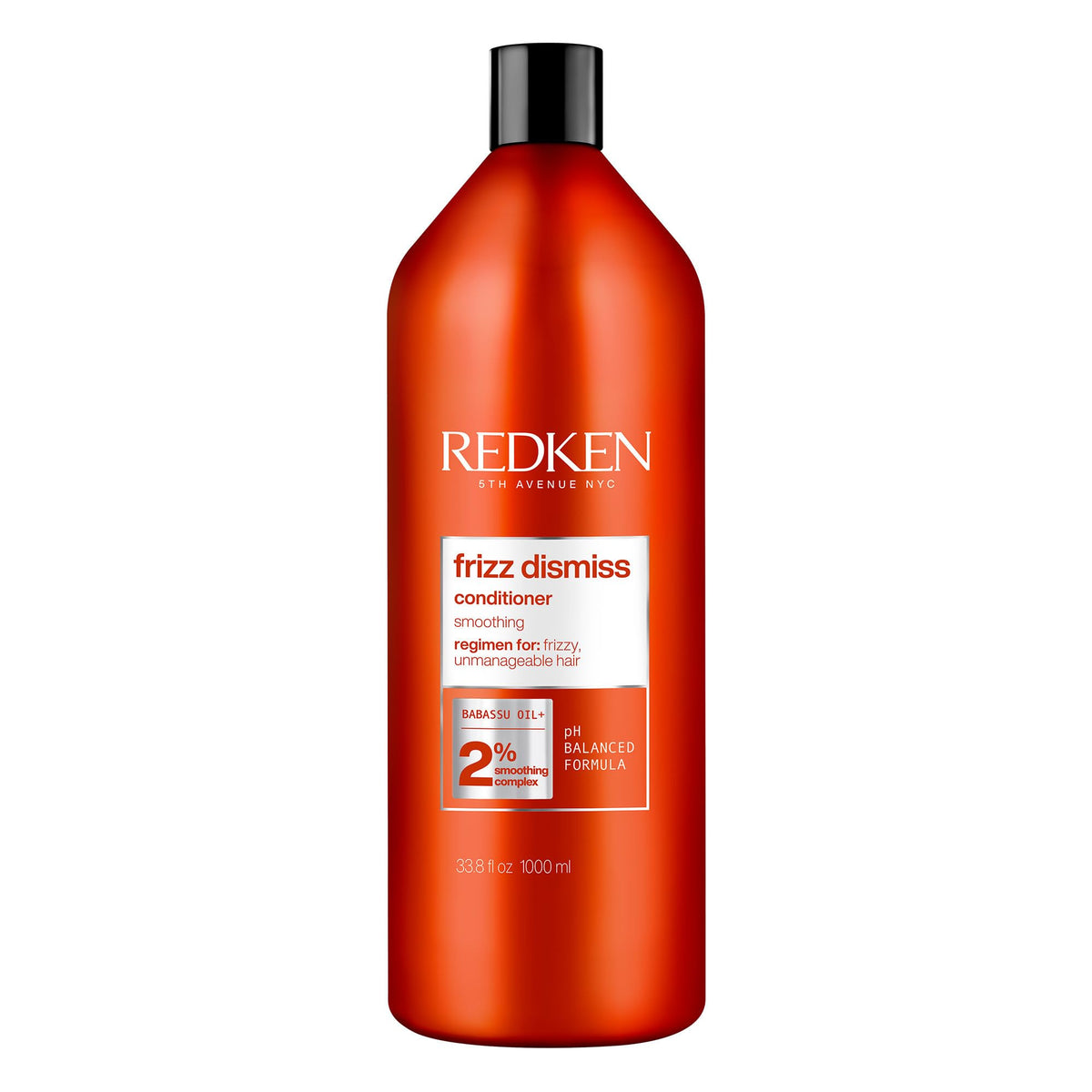Redken Frizz Dismiss Conditioner - For Smoother Hair, 33.8 Fl Oz