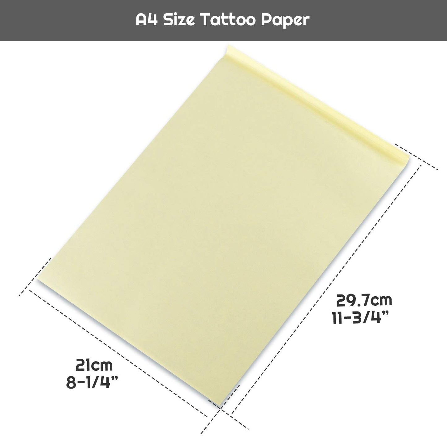 Tattoo Transfer Paper, Cridoz 100 Sheets Tattoo Stencil Transfer Paper for Tattooing Blue Beauty and Personal Care cridoz